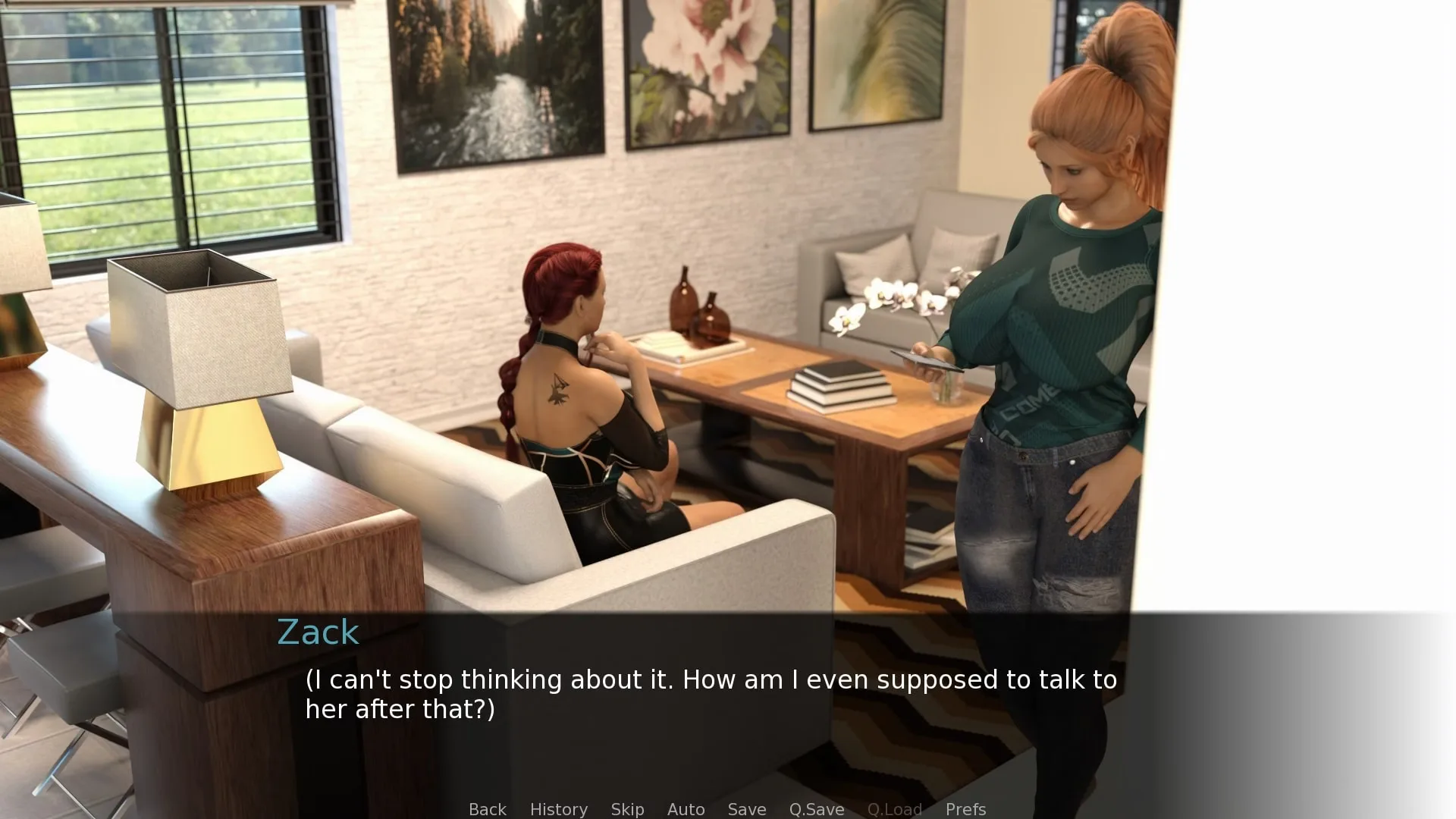 One Aggressive Futa Step Sister screenshot 2