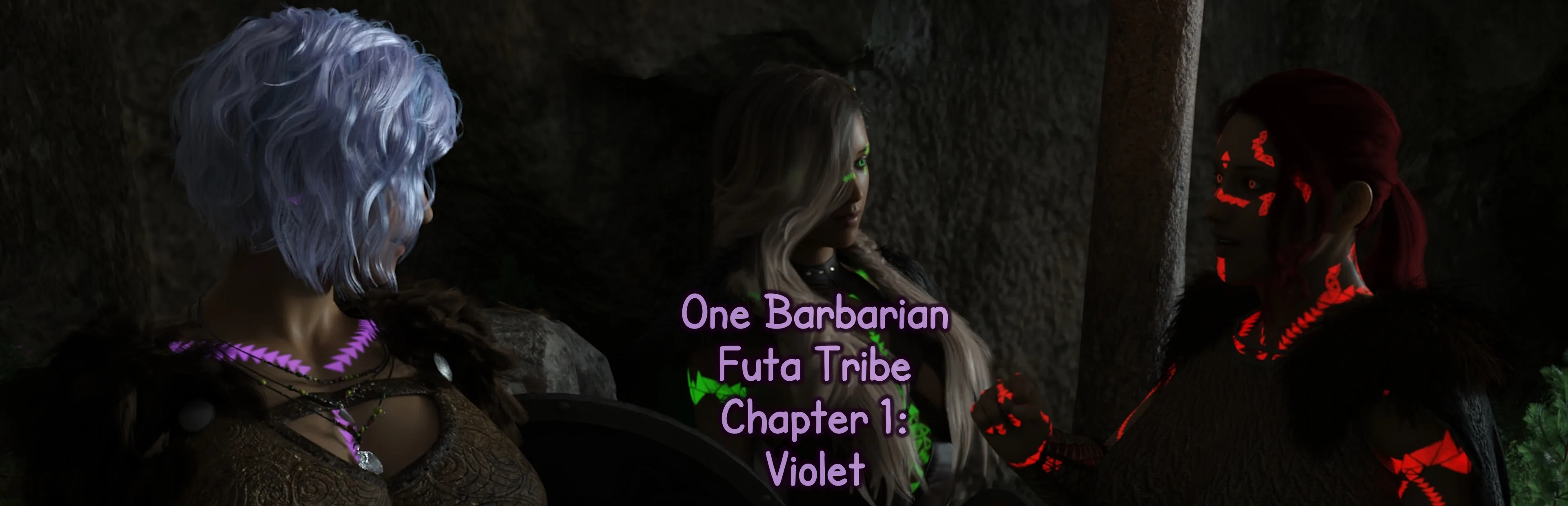 One Barbarian Futa Tribe Chapter 1: Violet