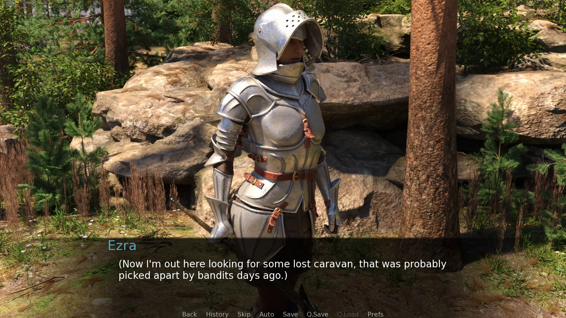 One Barbarian Futa Tribe Chapter 1: Violet screenshot 1