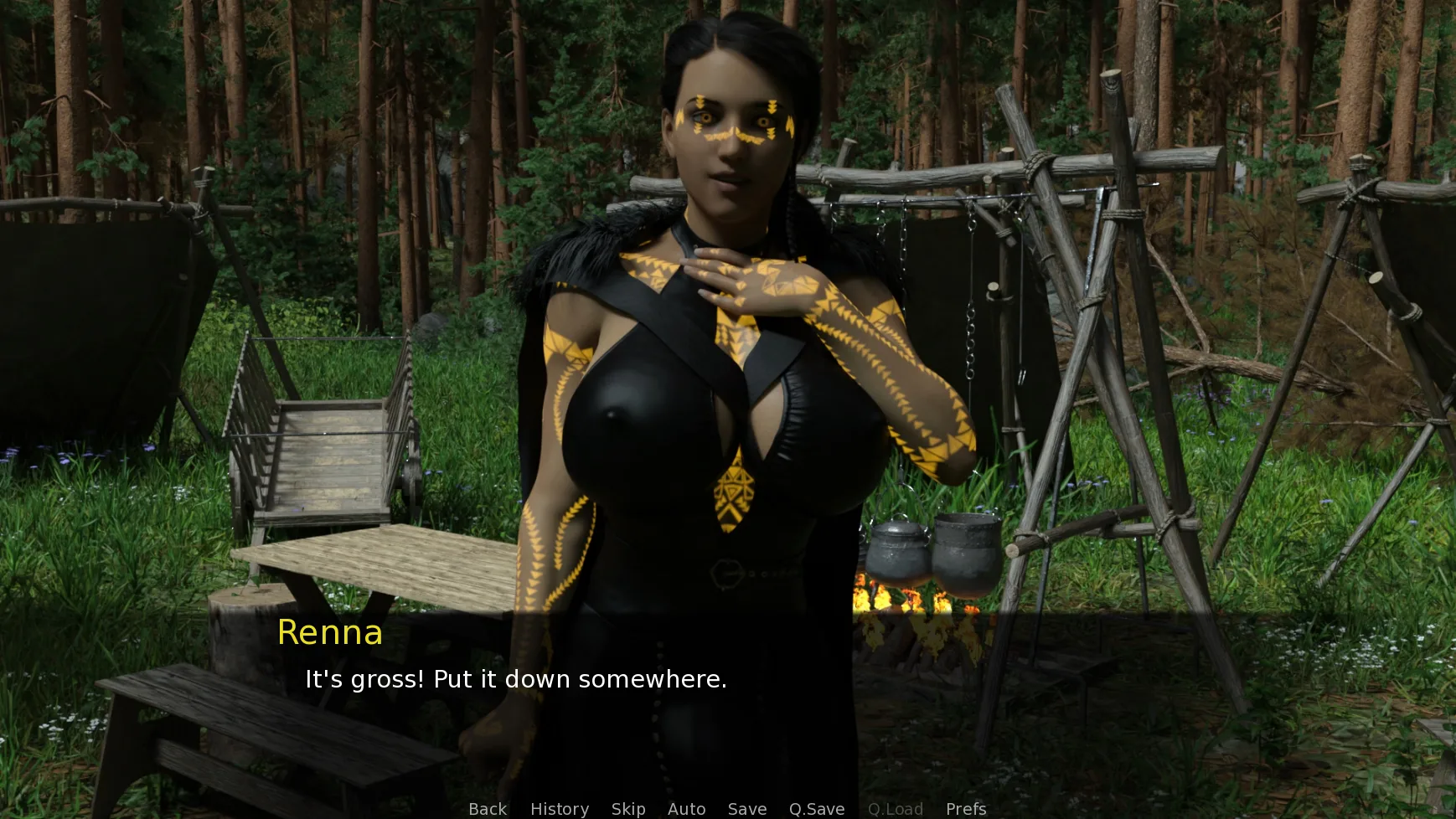One Barbarian Futa Tribe Chapter 2: Red screenshot 1